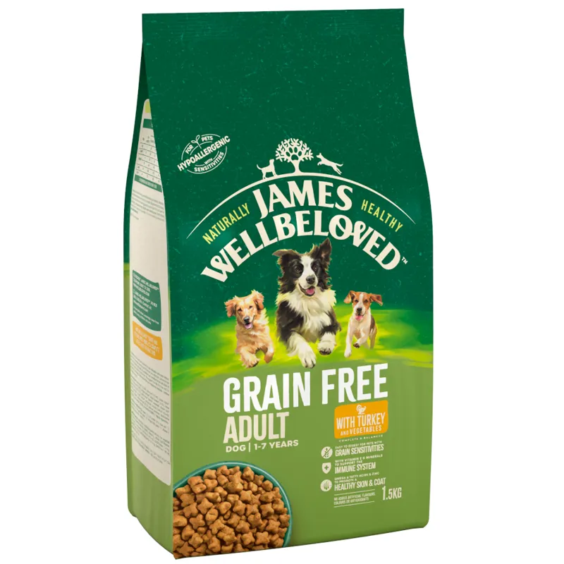 James Wellbeloved Dog Adult Grain Free Turkey